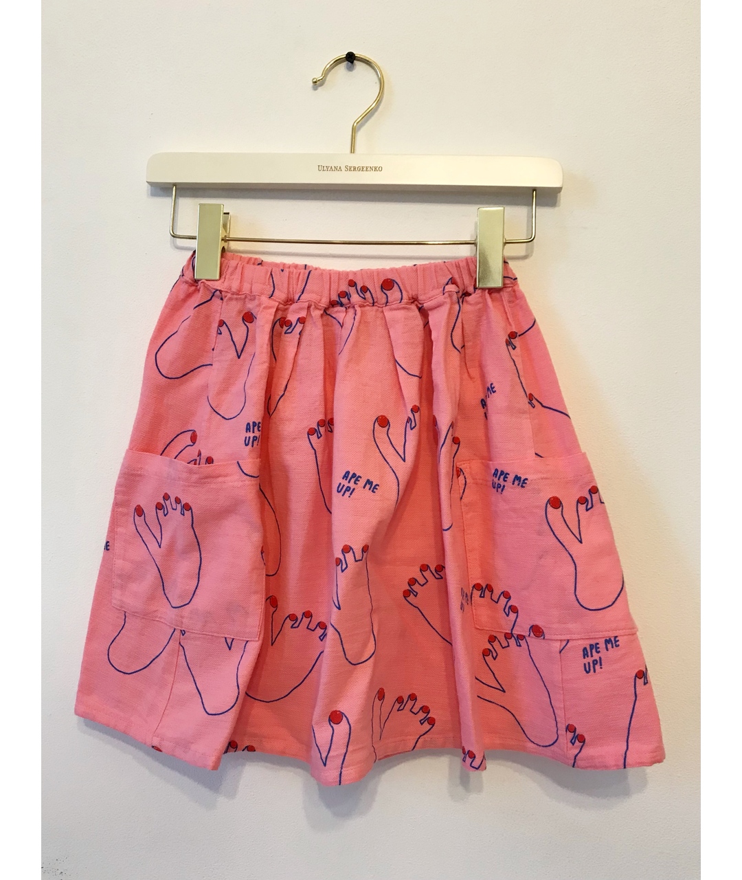 BOBOUTIC Розовая хлопковая юбка, фото 3