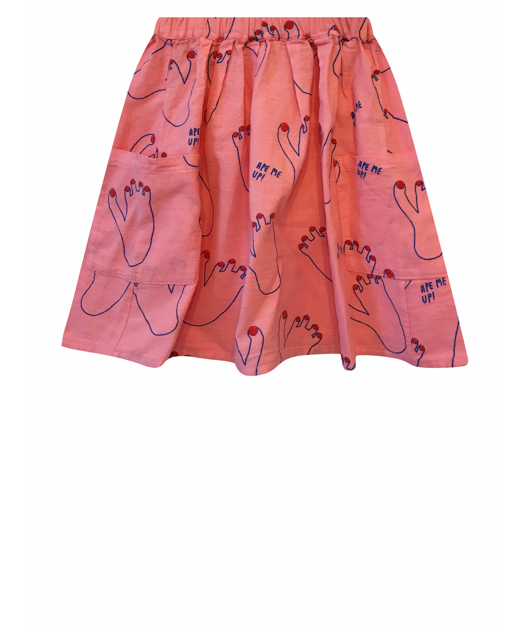 BOBOUTIC Розовая хлопковая юбка, фото 1