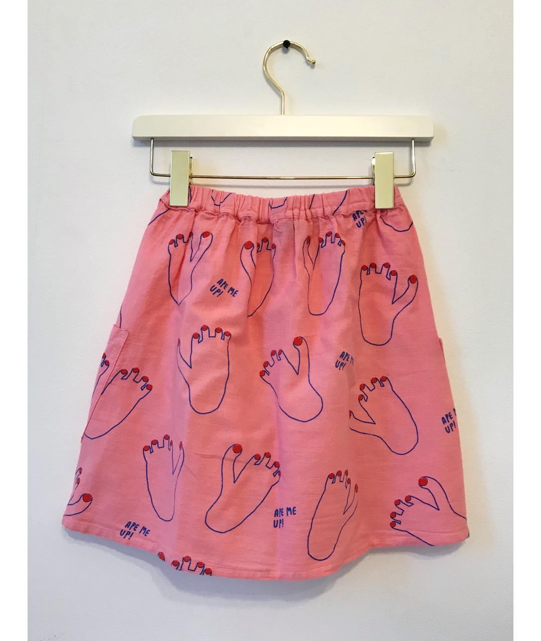 BOBOUTIC Розовая хлопковая юбка, фото 2