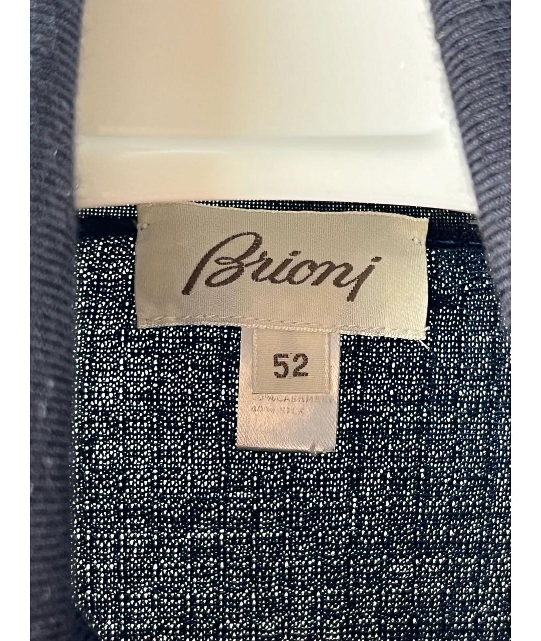 BRIONI Темно-синяя кашемировая водолазка, фото 6
