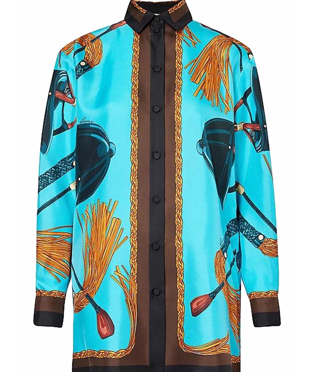 GUCCI Шелковая блузы, фото 1