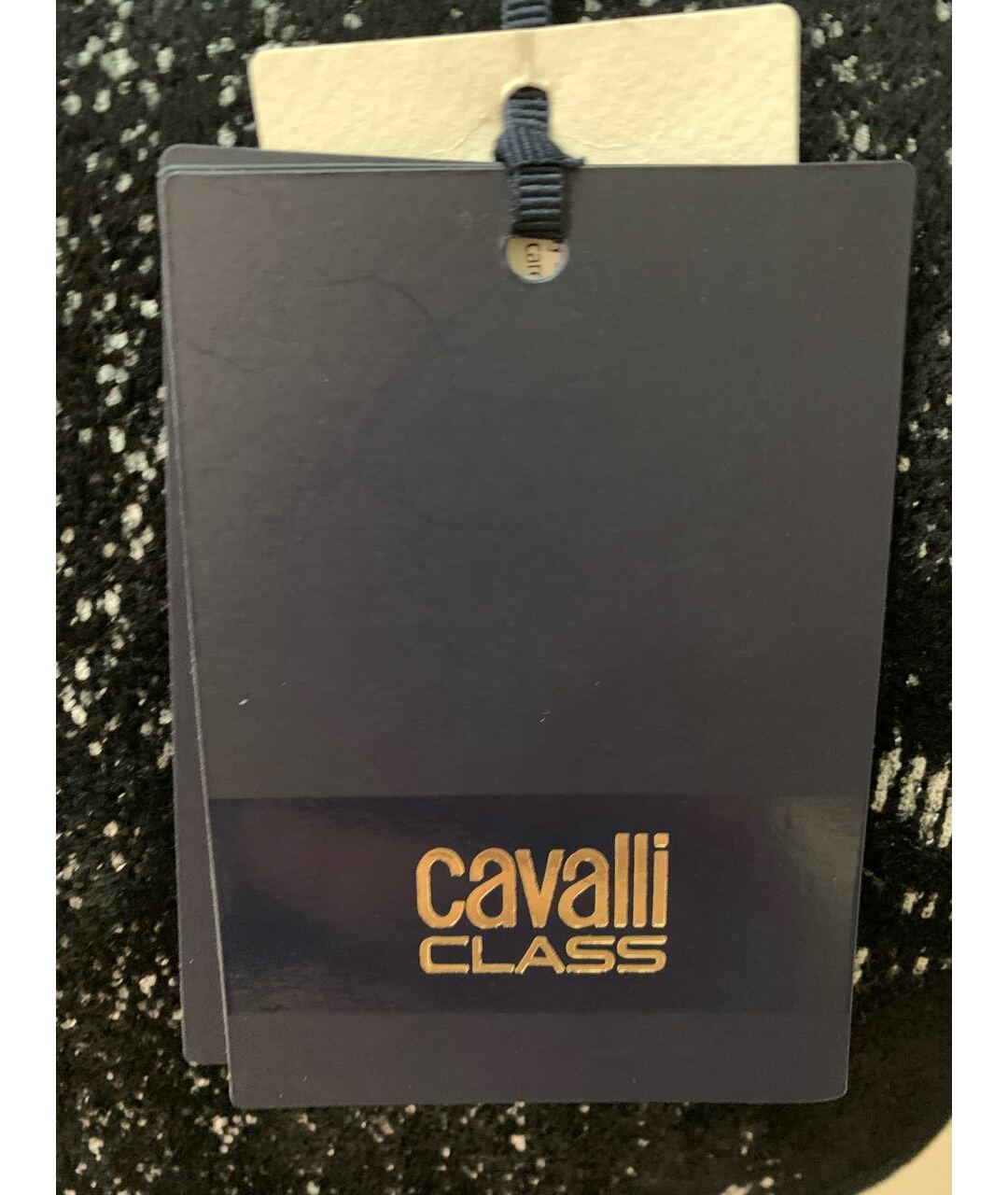 CAVALLI CLASS Черное вискозное платье, фото 6