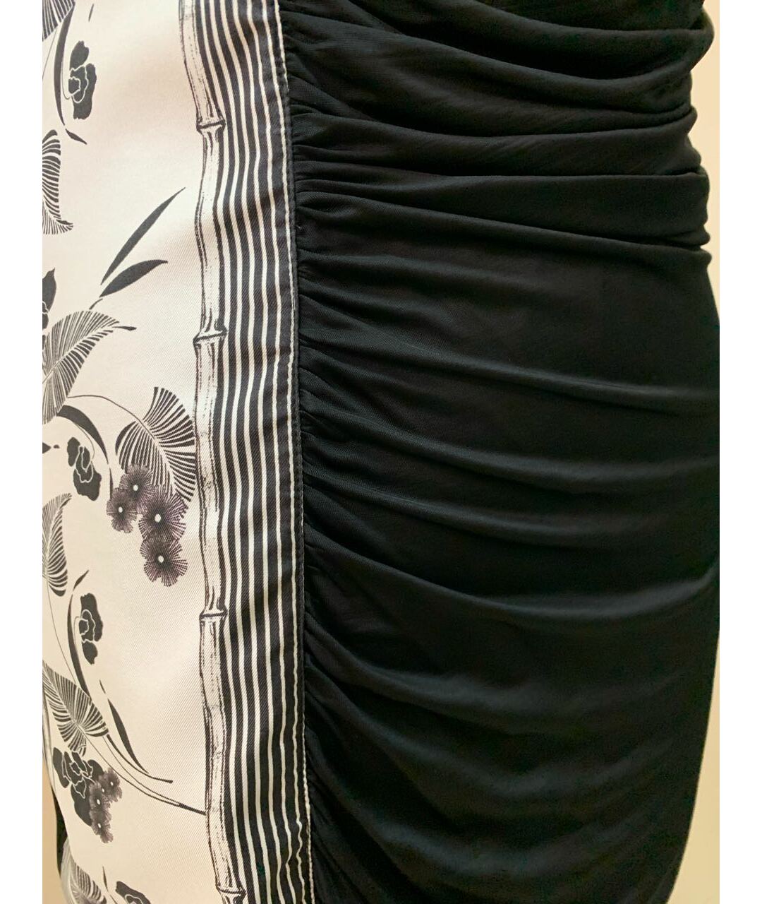 CAVALLI CLASS Черное вискозное платье, фото 4