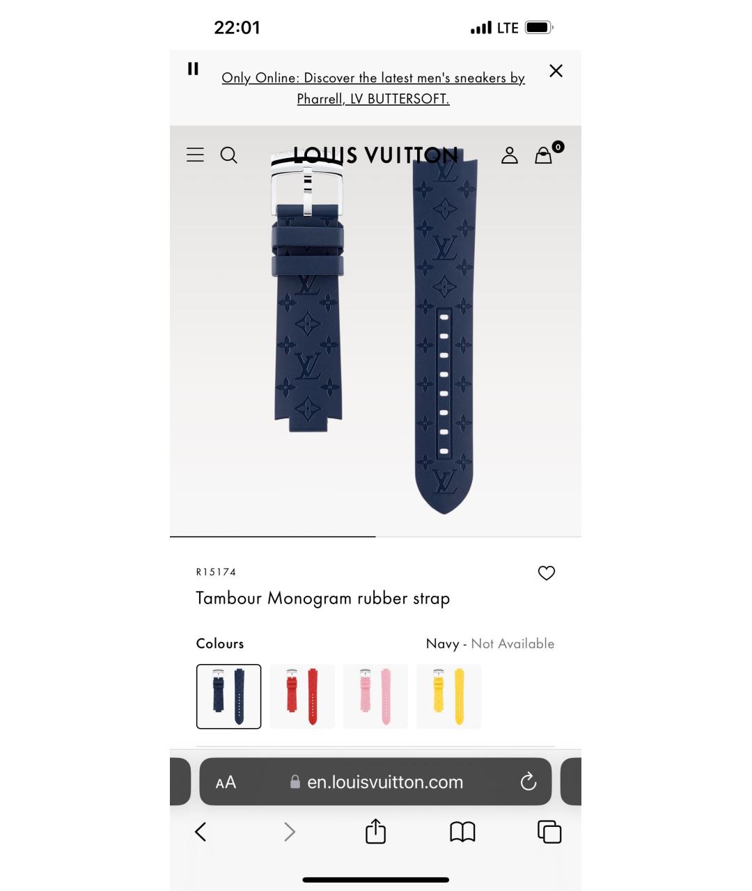 LOUIS VUITTON Белые часы, фото 3