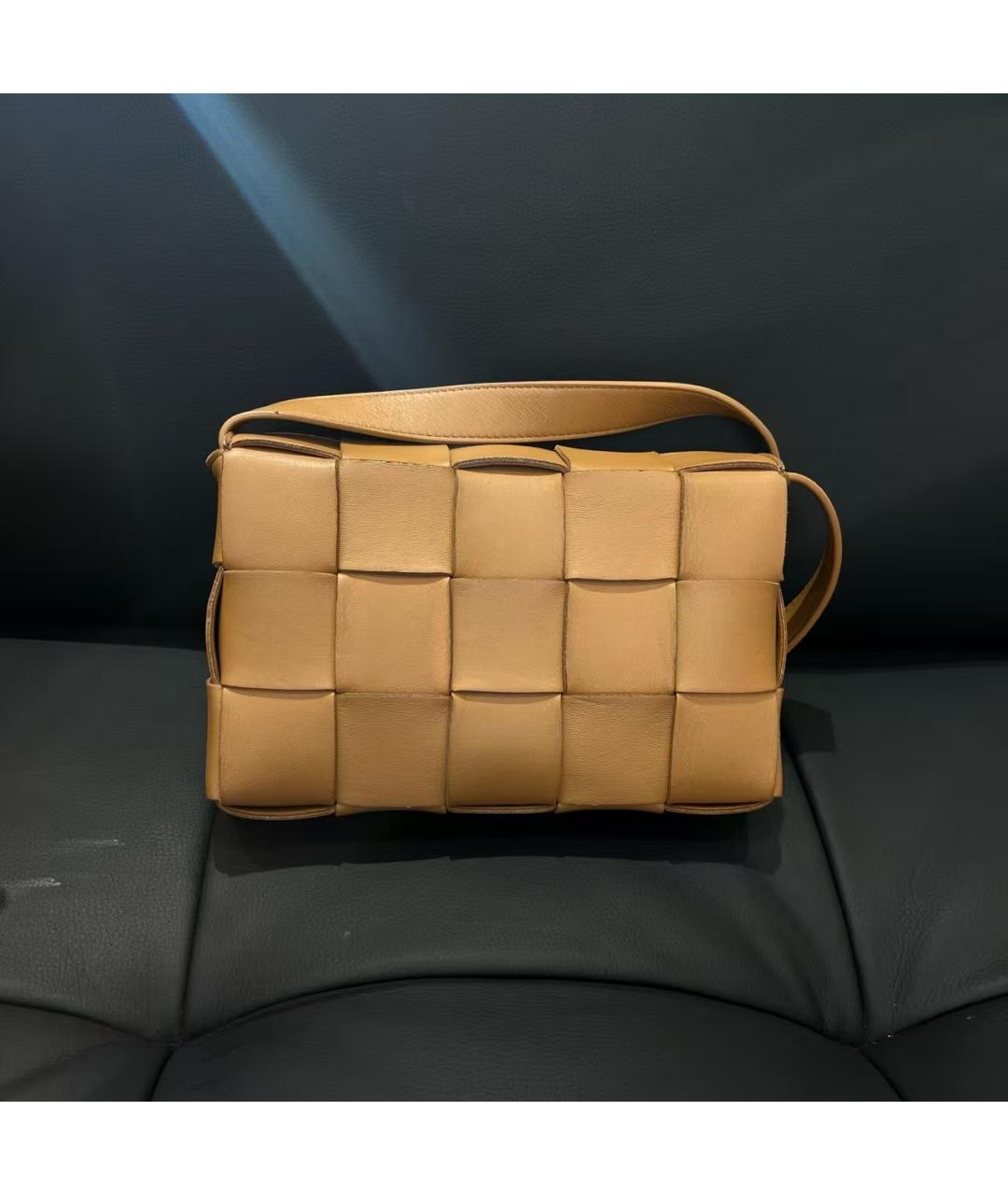 BOTTEGA VENETA Хаки сумка через плечо, фото 2