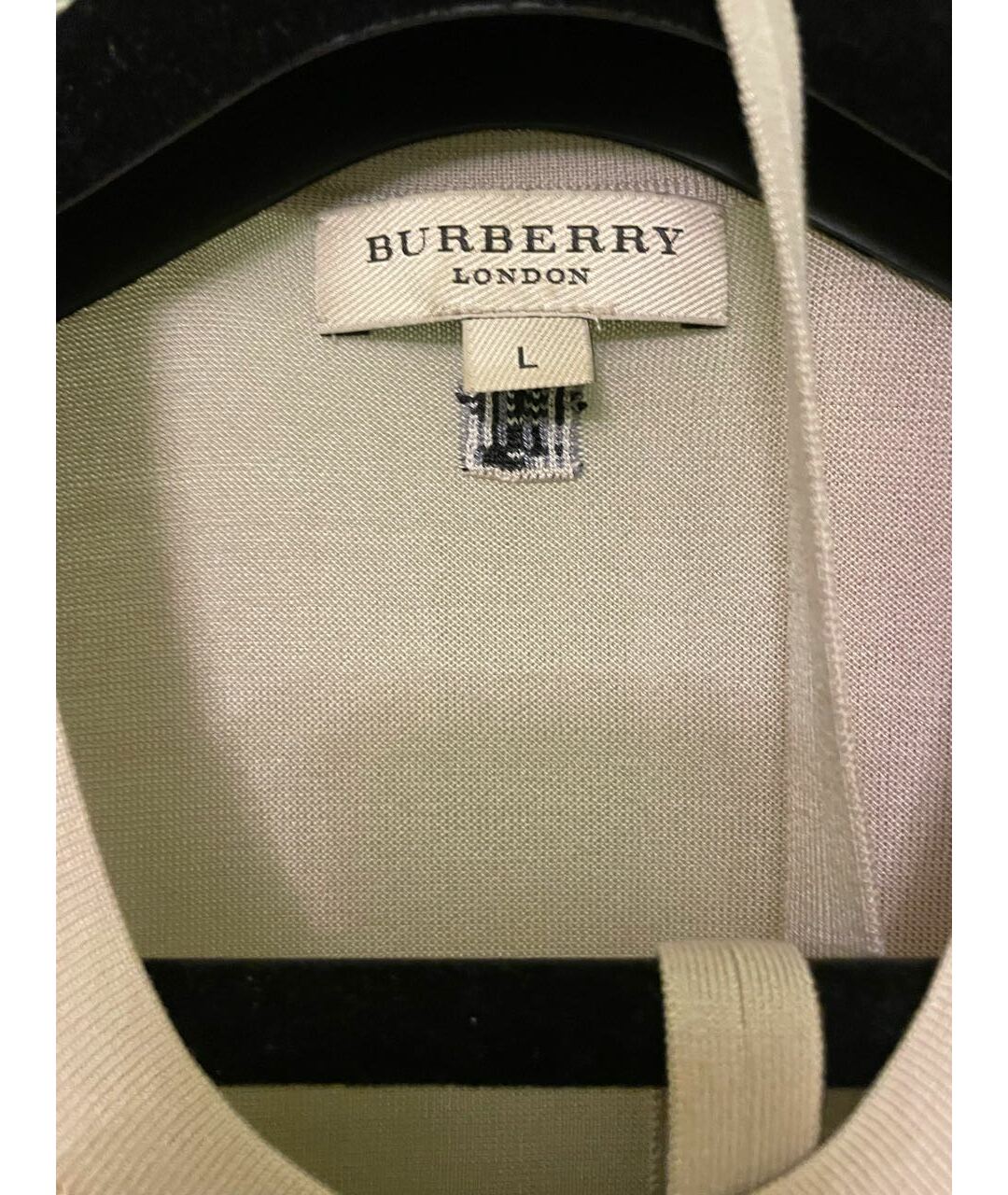 BURBERRY Бежевый шелковый кардиган, фото 3