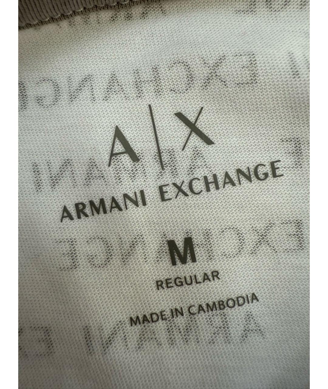 ARMANI EXCHANGE Мульти хлопковая футболка, фото 4