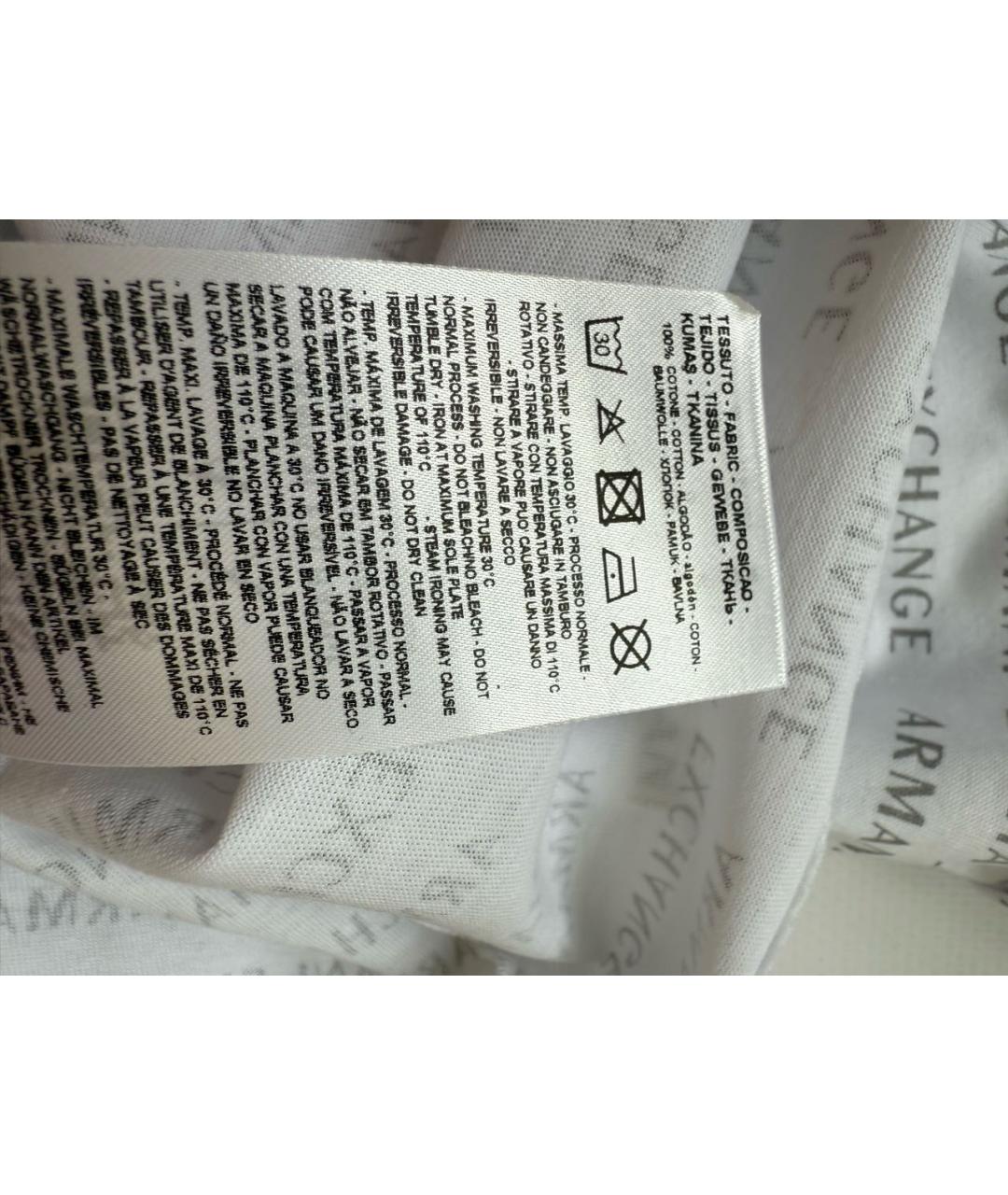 ARMANI EXCHANGE Мульти хлопковая футболка, фото 5