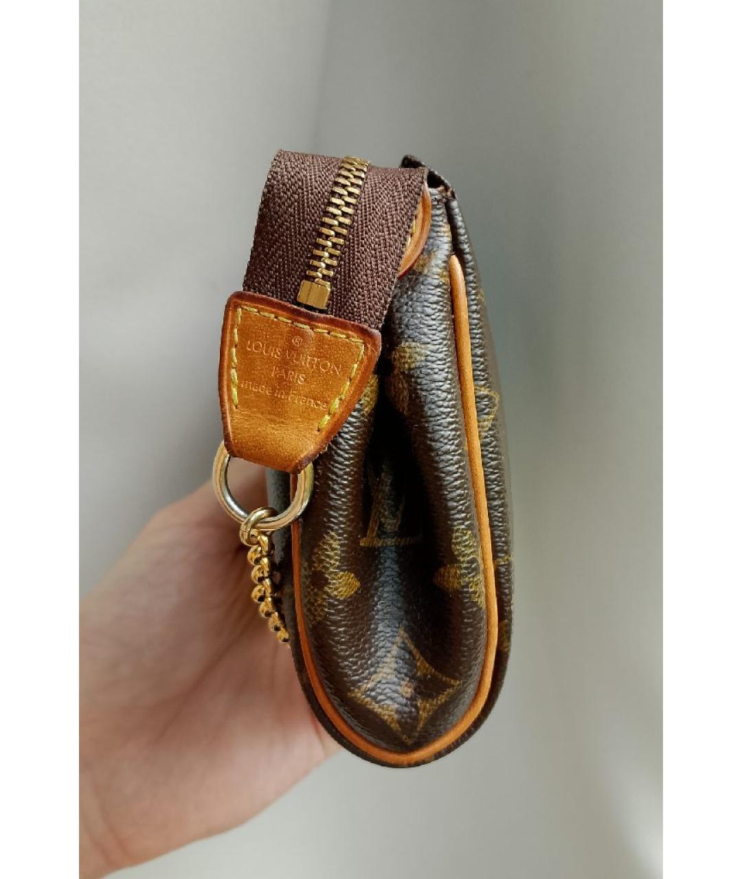 LOUIS VUITTON Коричневая сумка через плечо, фото 9
