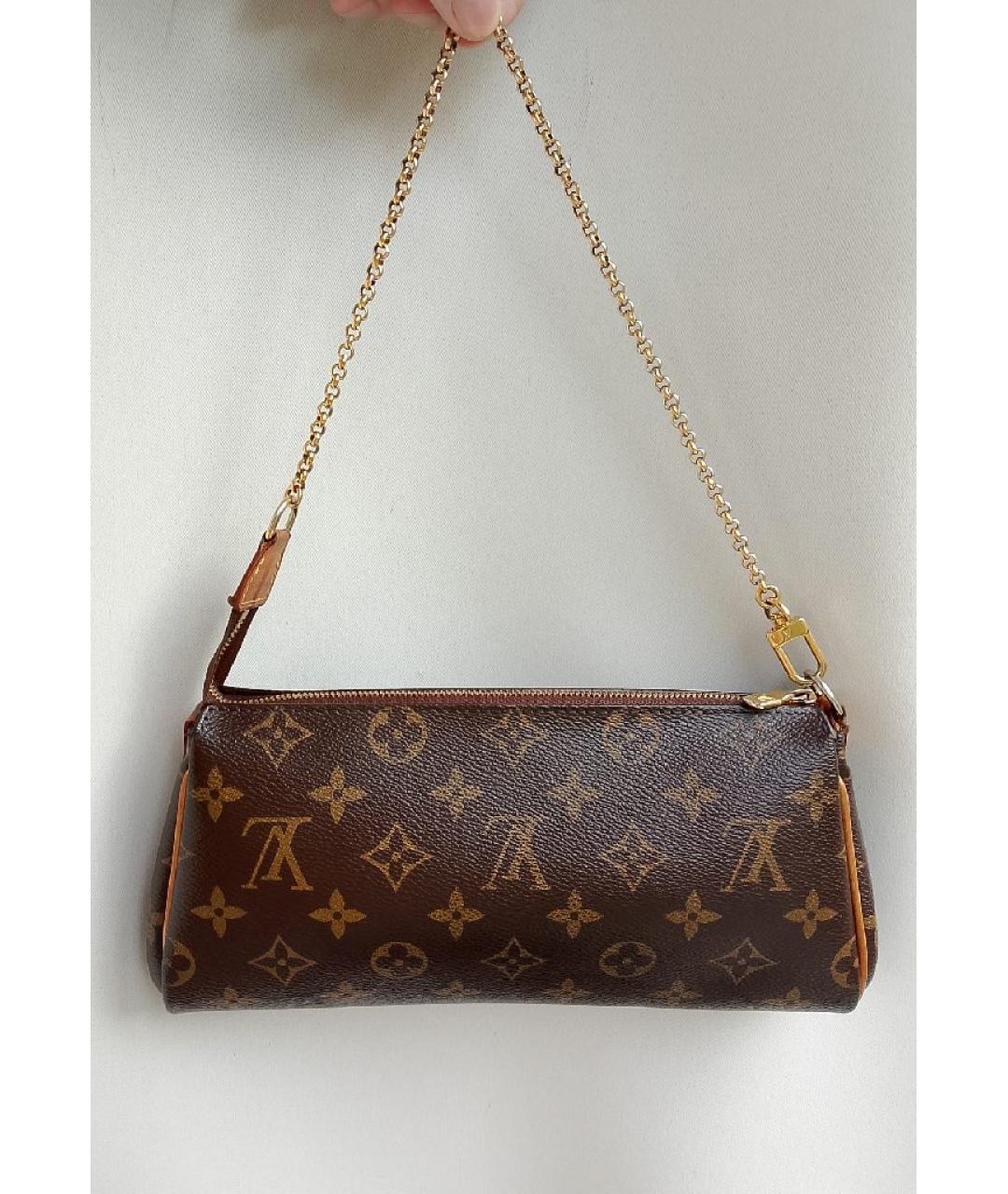 LOUIS VUITTON Коричневая сумка через плечо, фото 3