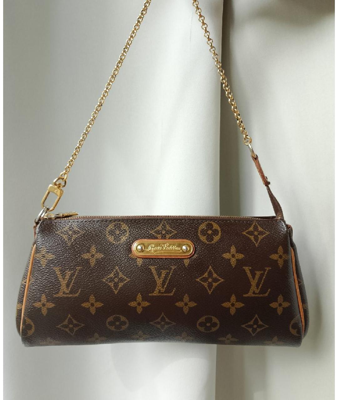 LOUIS VUITTON Коричневая сумка через плечо, фото 10