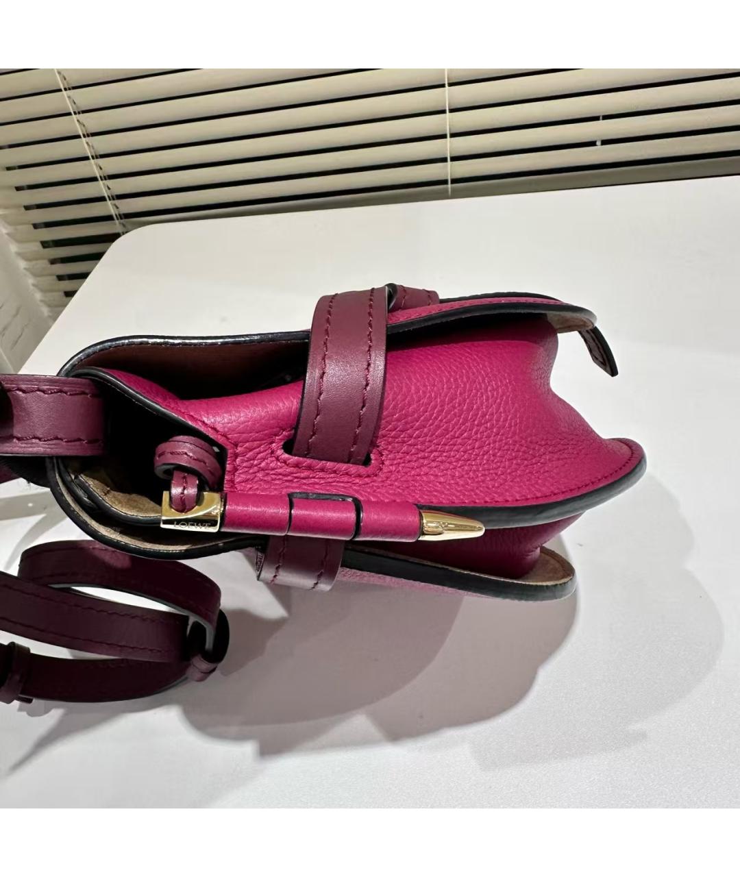 LOEWE Розовая сумка через плечо, фото 4