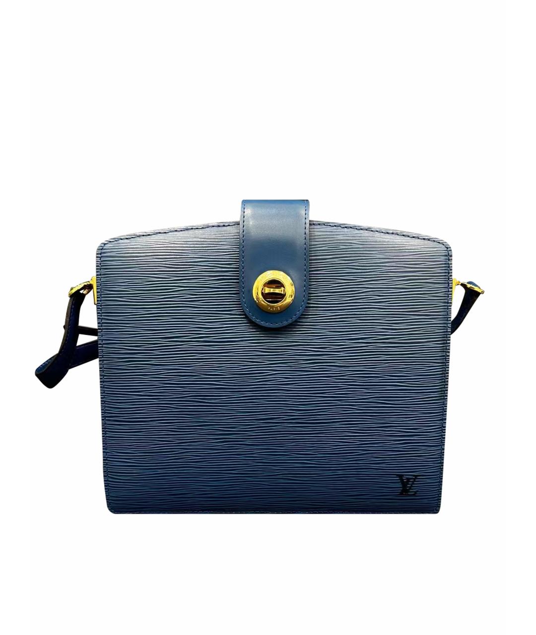 LOUIS VUITTON Голубая сумка через плечо, фото 1