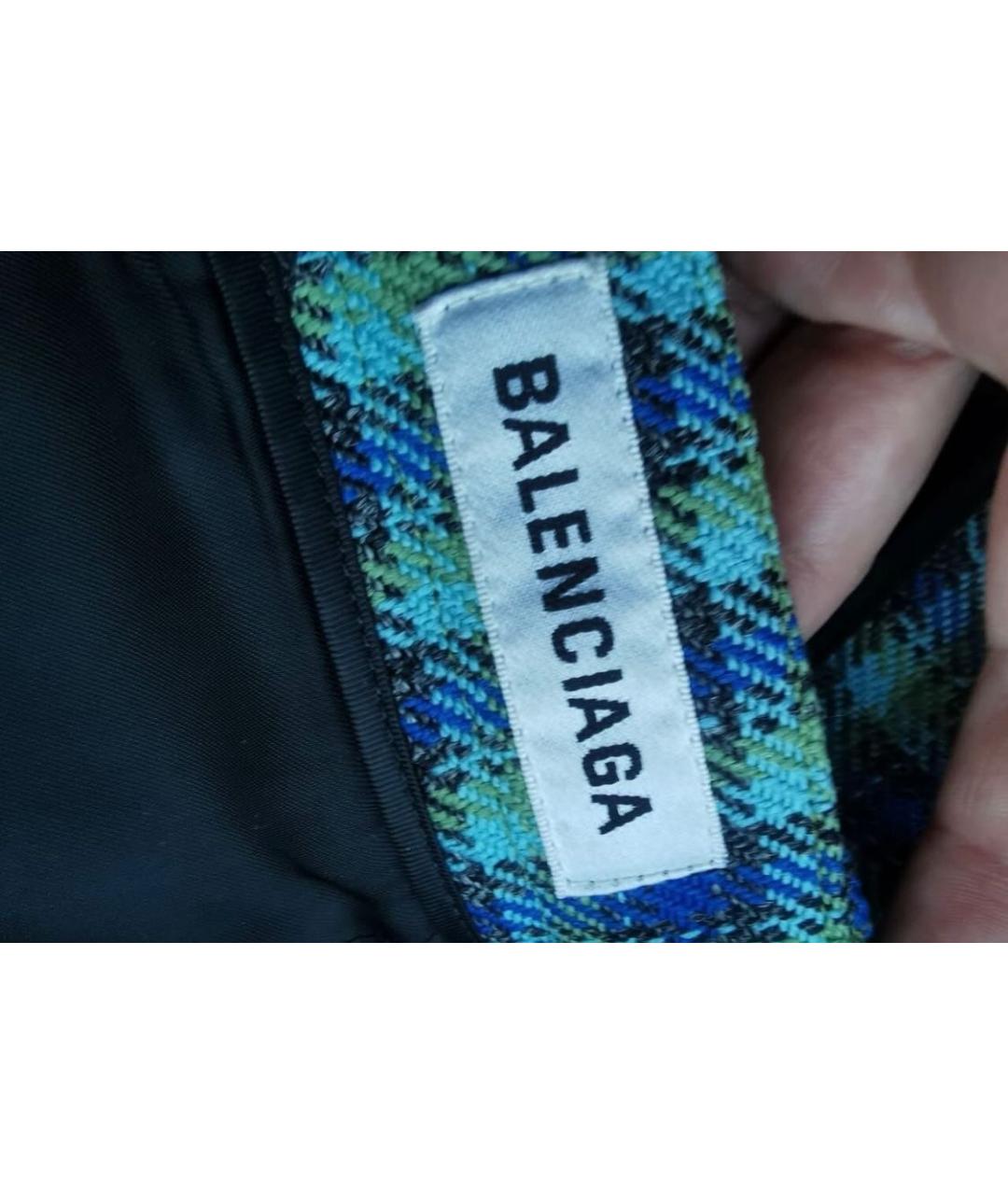 BALENCIAGA Шерстяная юбка миди, фото 3