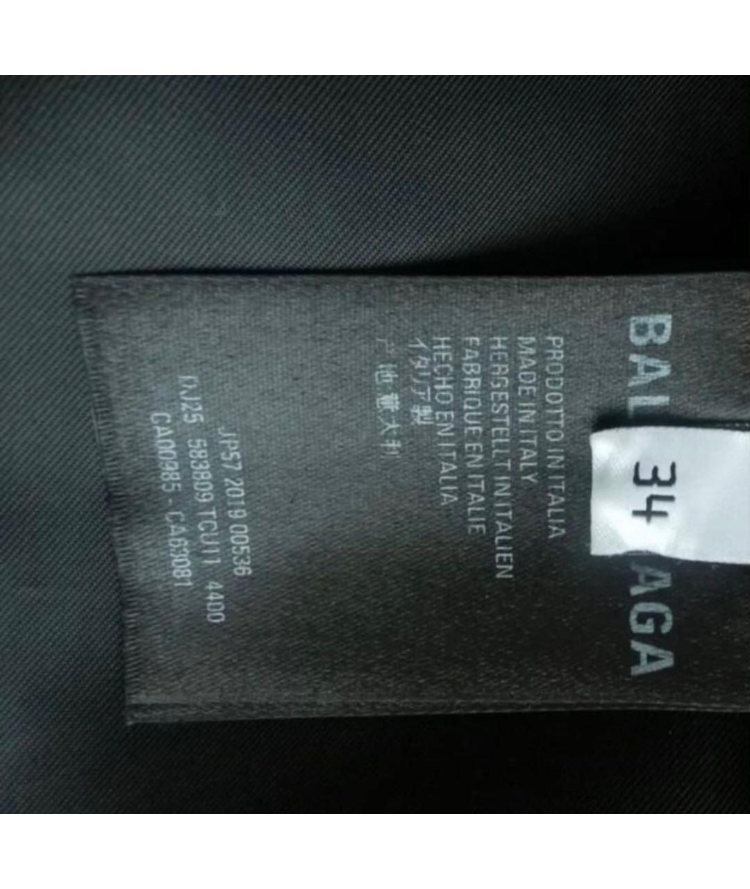 BALENCIAGA Шерстяная юбка миди, фото 4