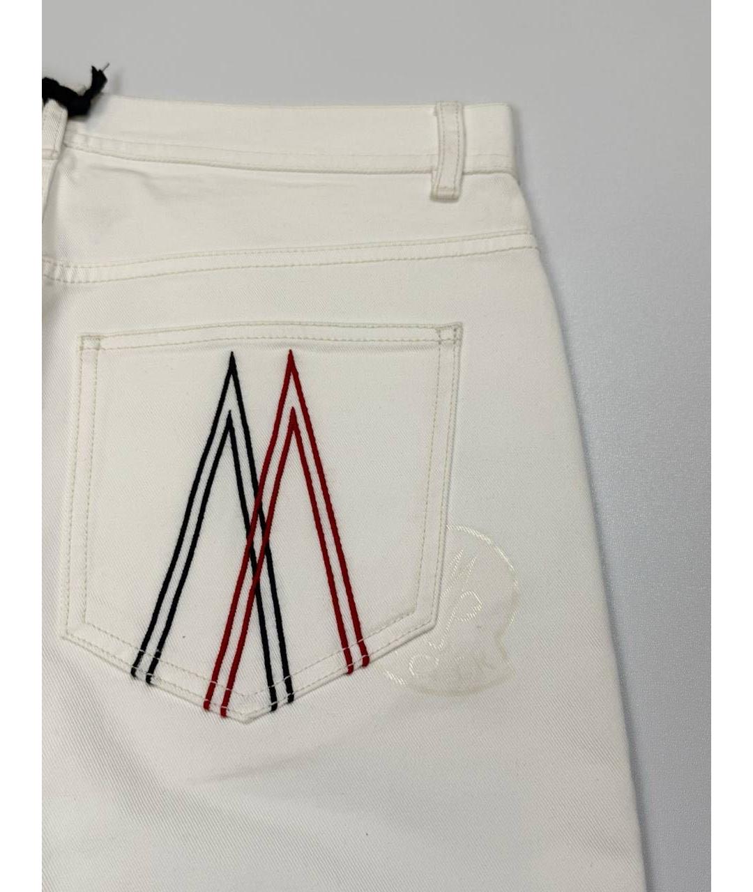 MONCLER Бежевые повседневные брюки, фото 3