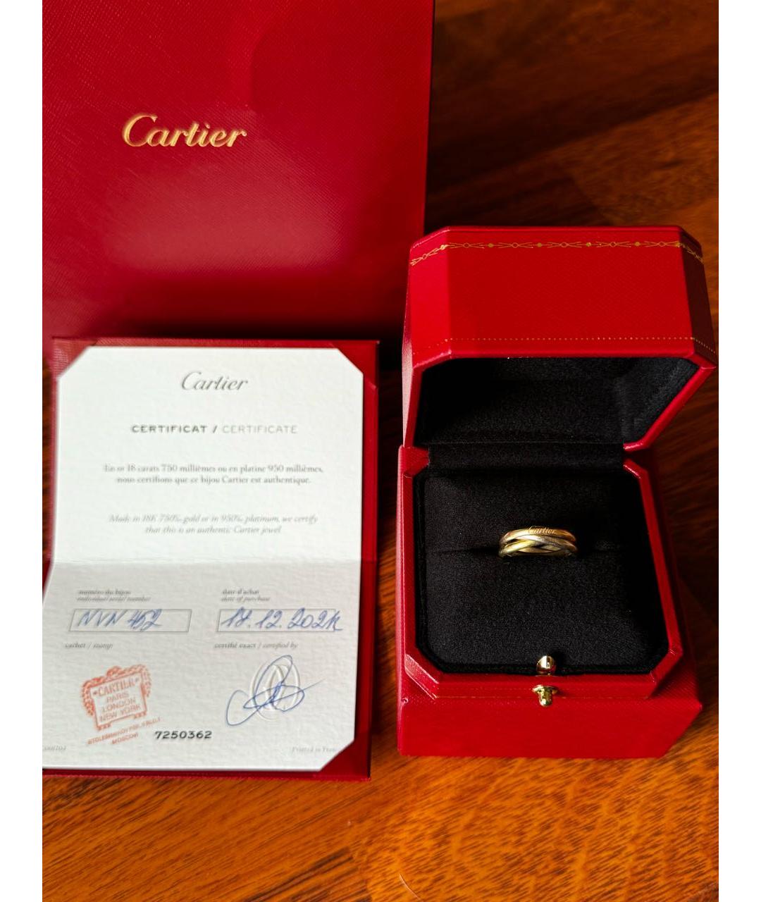 CARTIER Золотое кольцо из белого золота, фото 6