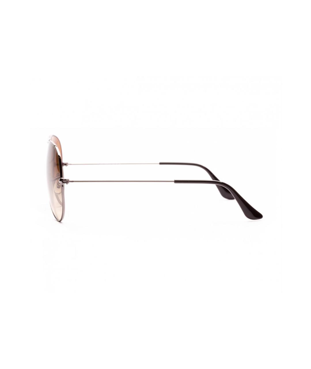RAY BAN Серые металлические солнцезащитные очки, фото 3