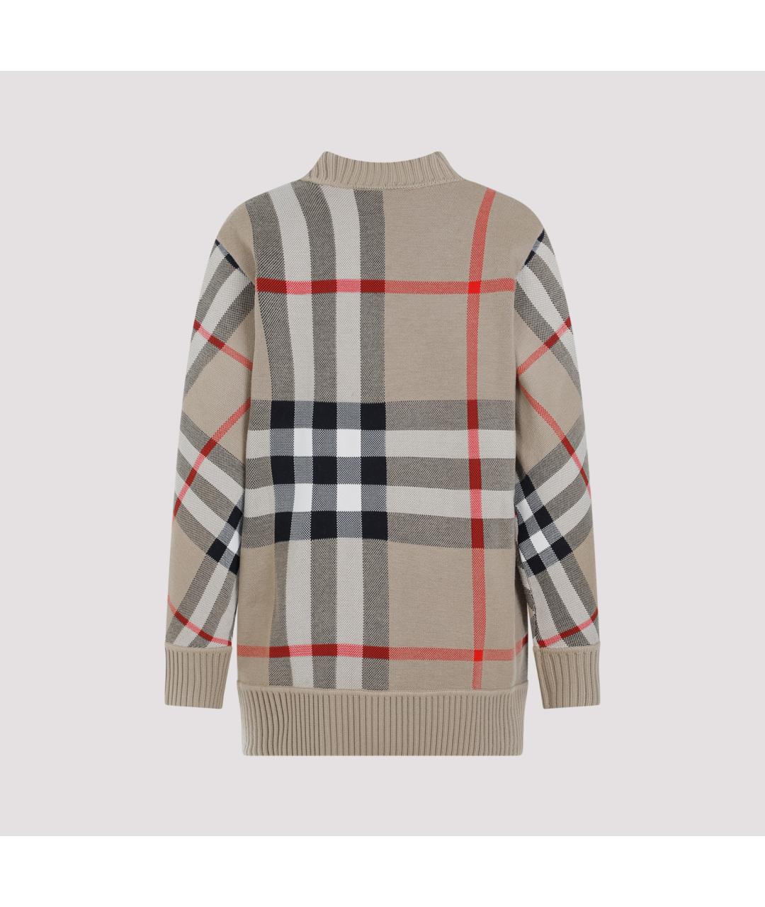 BURBERRY Бежевый кашемировый кардиган, фото 3