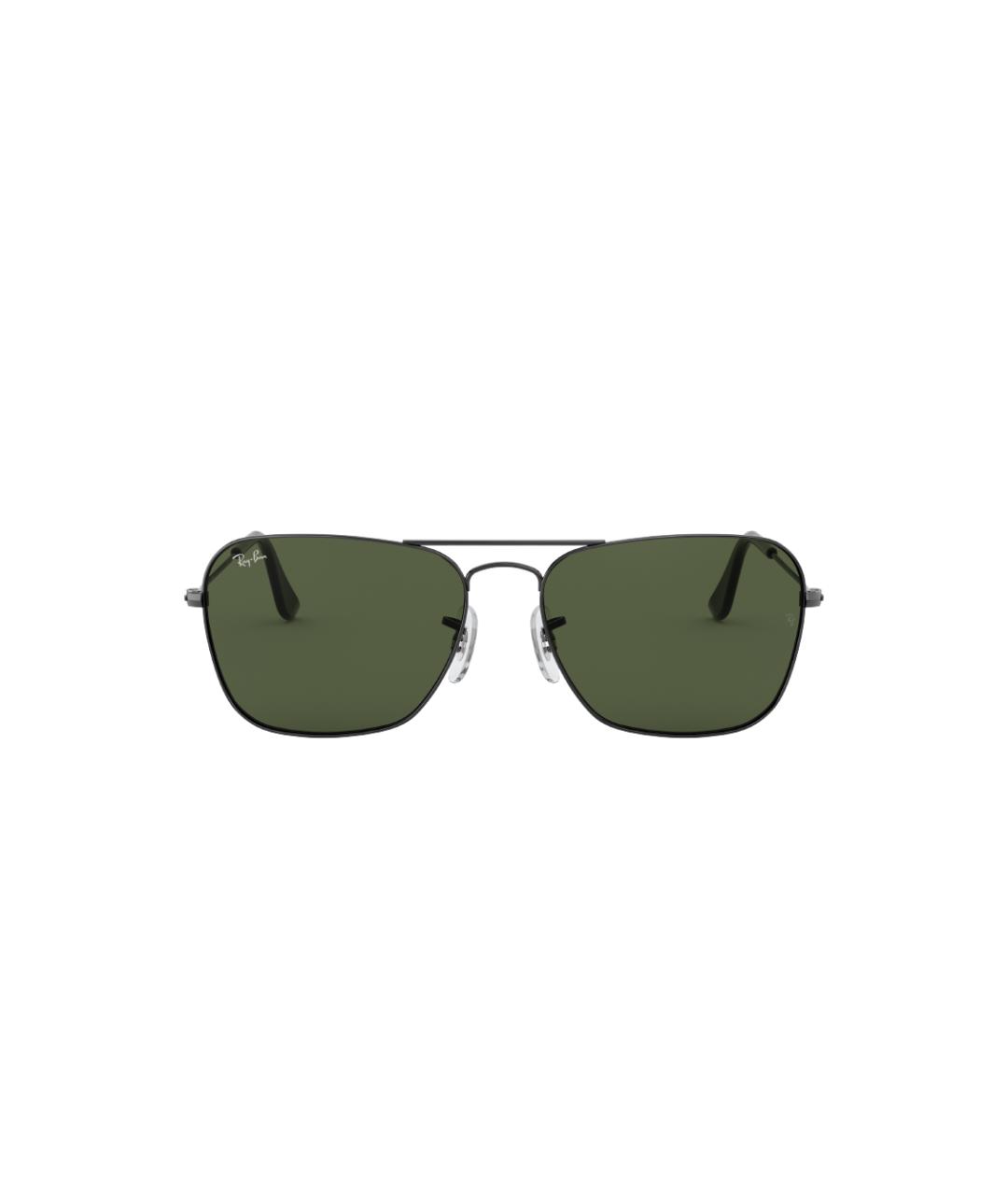 RAY BAN Серые металлические солнцезащитные очки, фото 2
