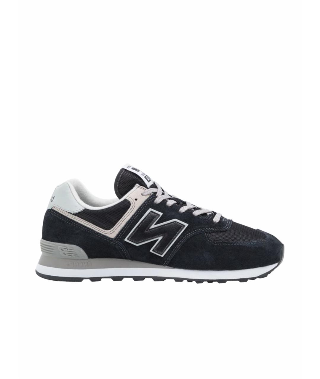 NEW BALANCE Черные низкие кроссовки / кеды, фото 1