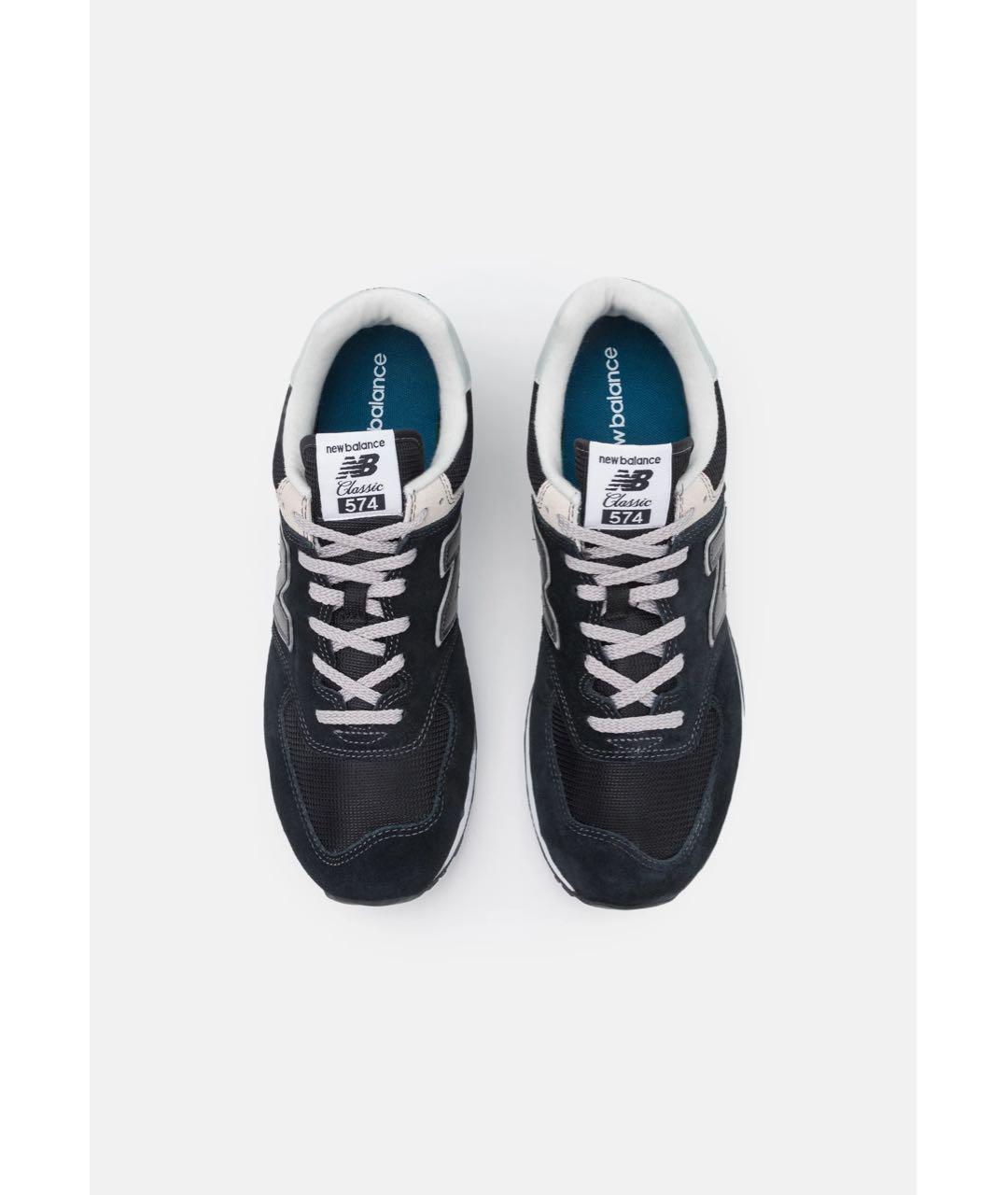 NEW BALANCE Черные низкие кроссовки / кеды, фото 3