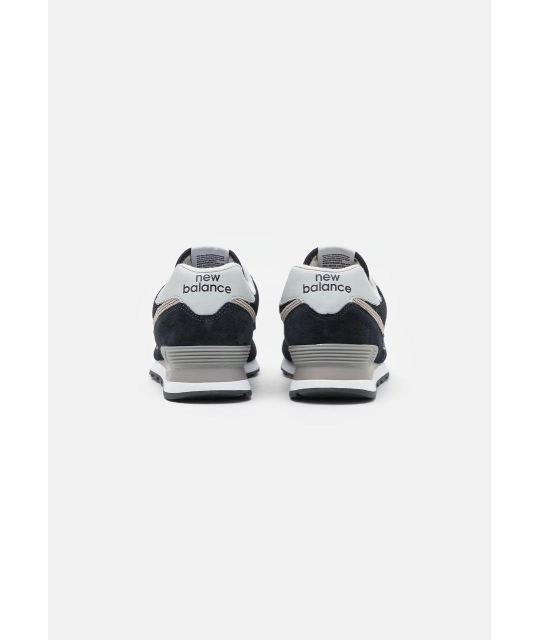 NEW BALANCE Черные низкие кроссовки / кеды, фото 4