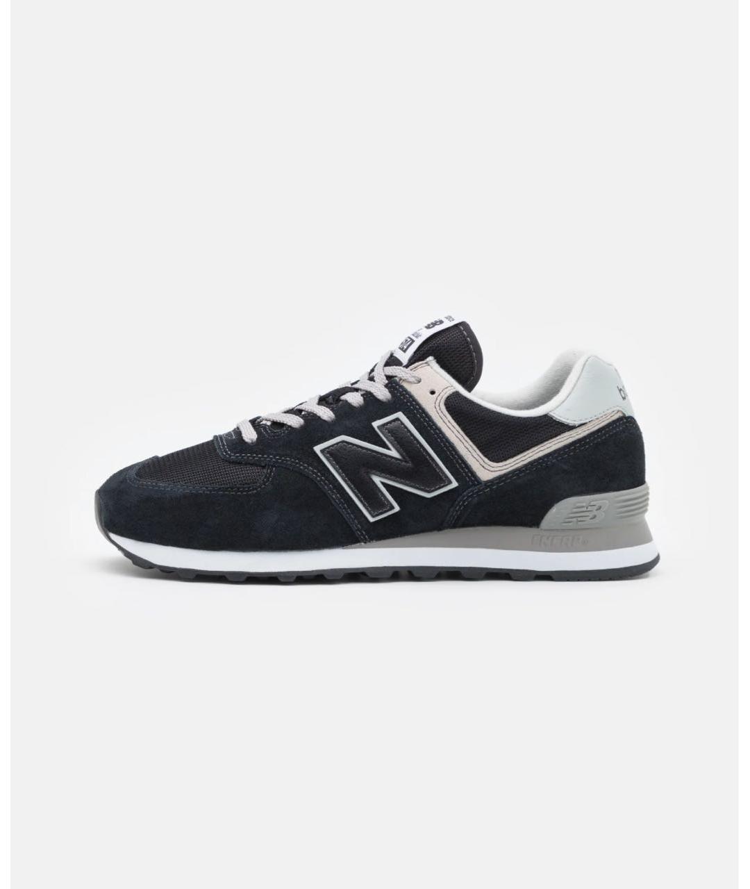 NEW BALANCE Черные низкие кроссовки / кеды, фото 7