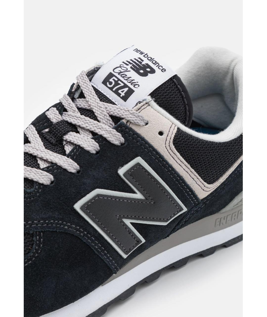 NEW BALANCE Черные низкие кроссовки / кеды, фото 5