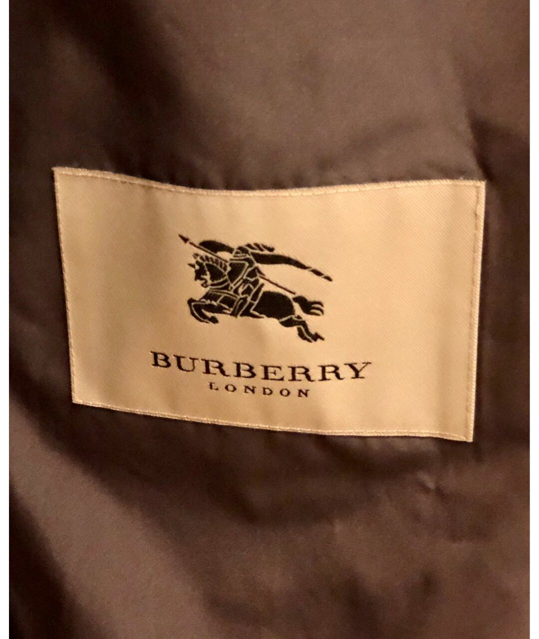 BURBERRY Серый тренч/плащ, фото 6
