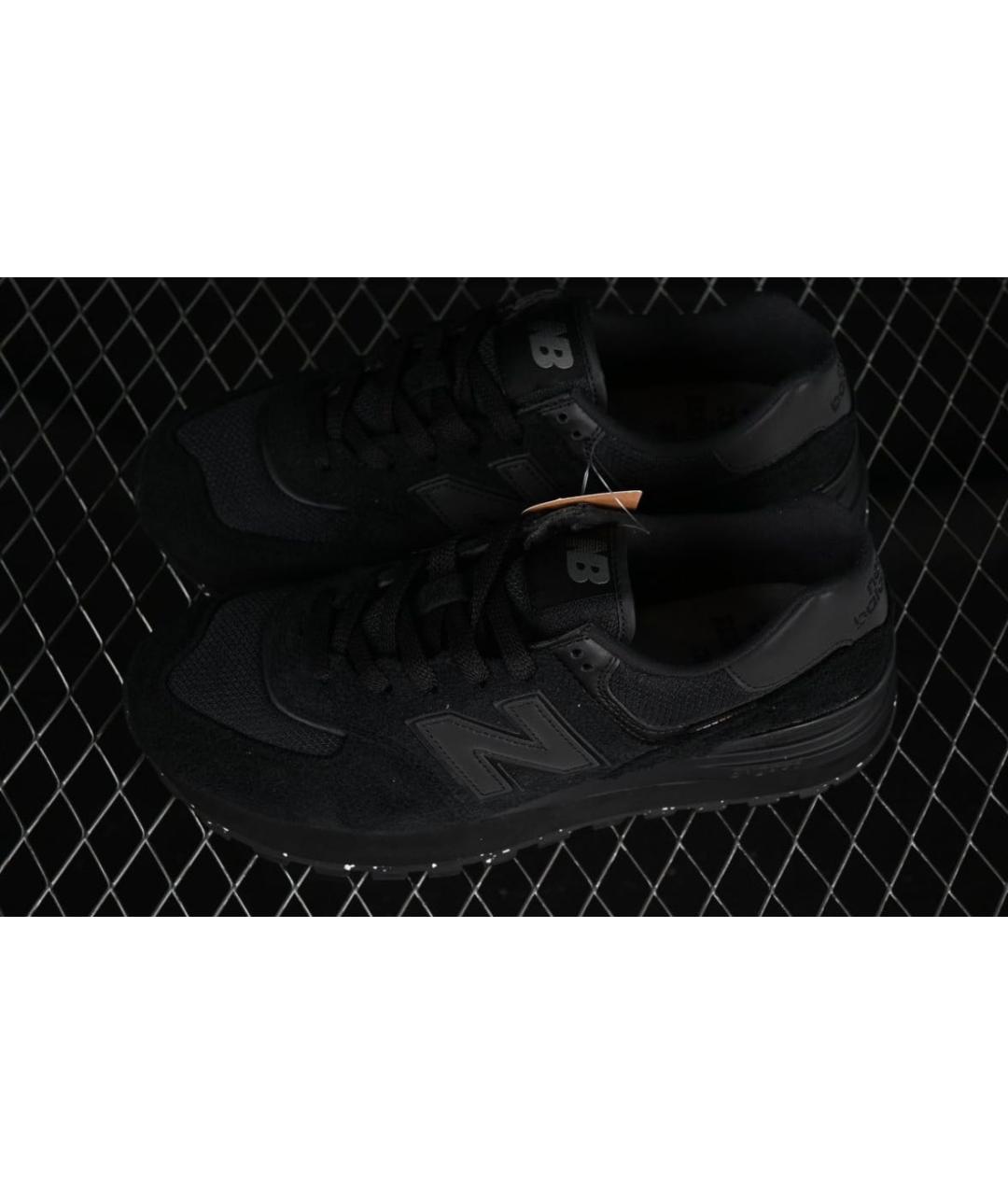NEW BALANCE Черные низкие кроссовки / кеды, фото 8