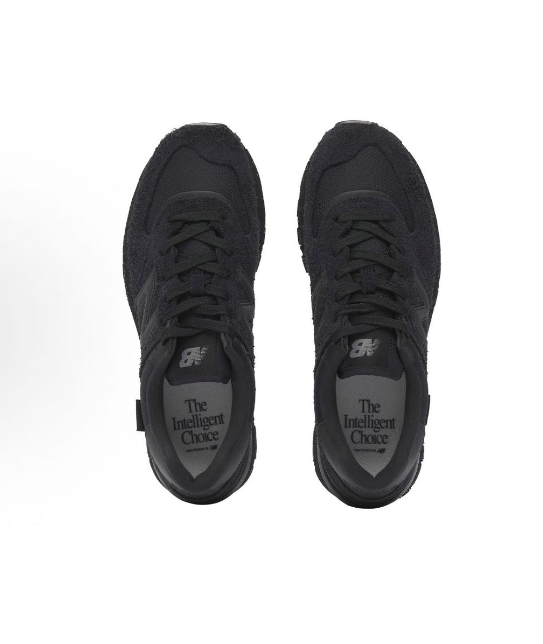 NEW BALANCE Черные низкие кроссовки / кеды, фото 3