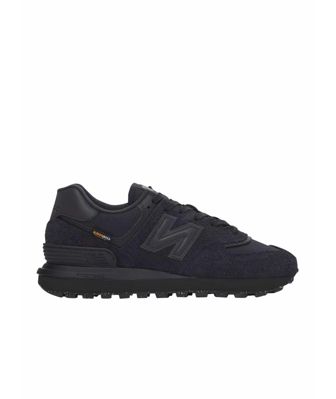 NEW BALANCE Черные низкие кроссовки / кеды, фото 1