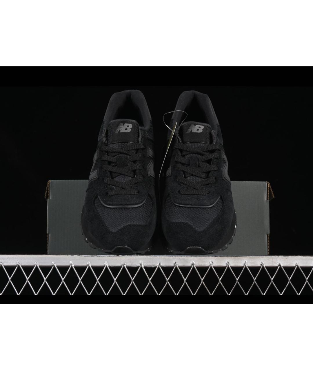 NEW BALANCE Черные низкие кроссовки / кеды, фото 2