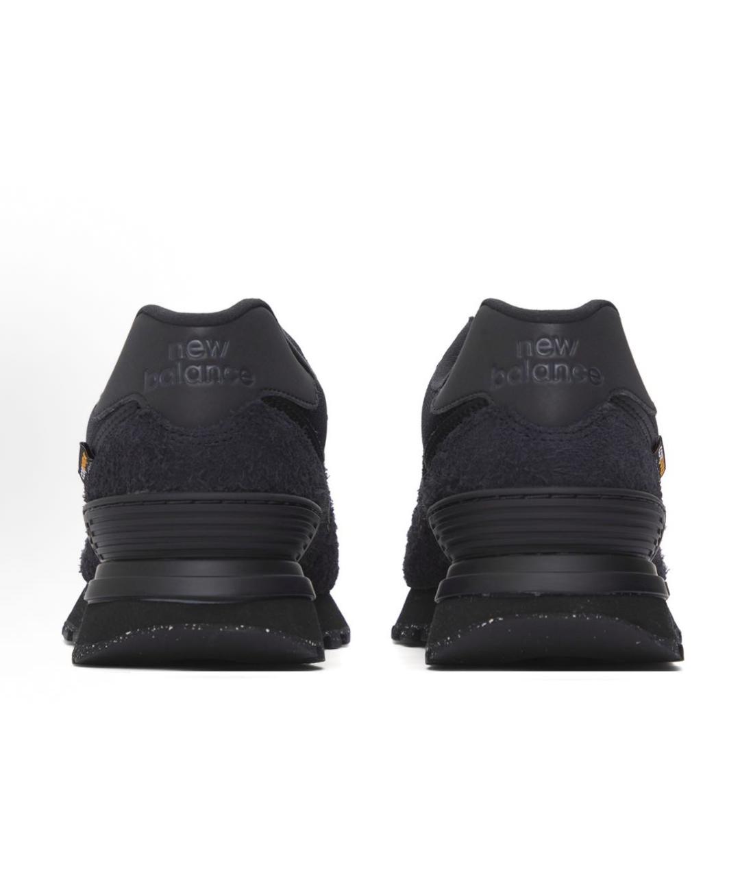 NEW BALANCE Черные низкие кроссовки / кеды, фото 4
