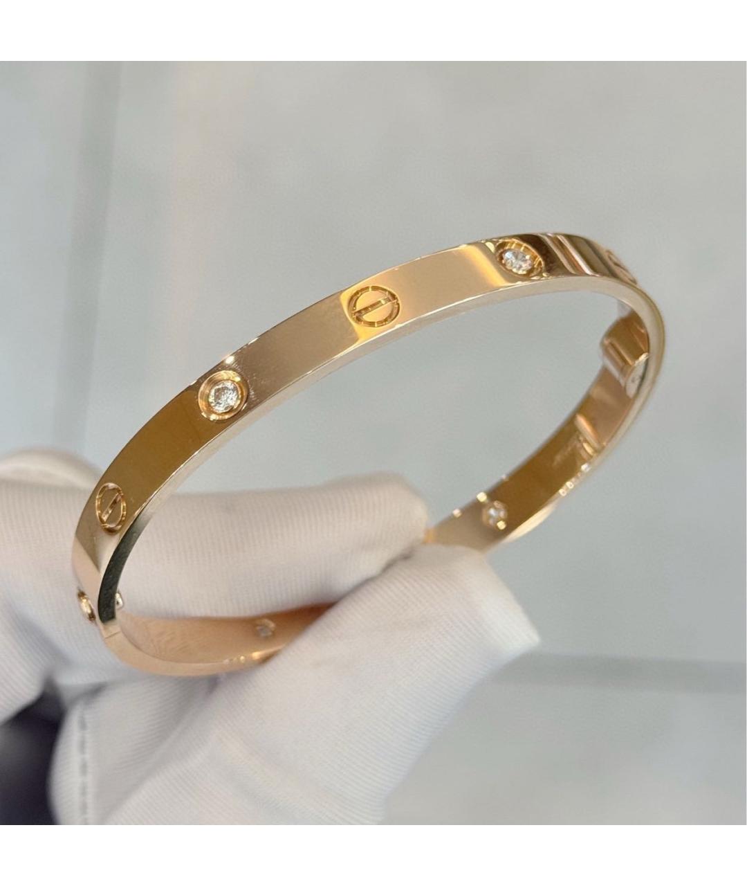 CARTIER Золотой браслет из розового золота, фото 4