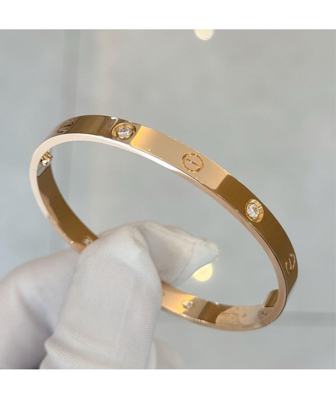 CARTIER Золотой браслет из розового золота, фото 3