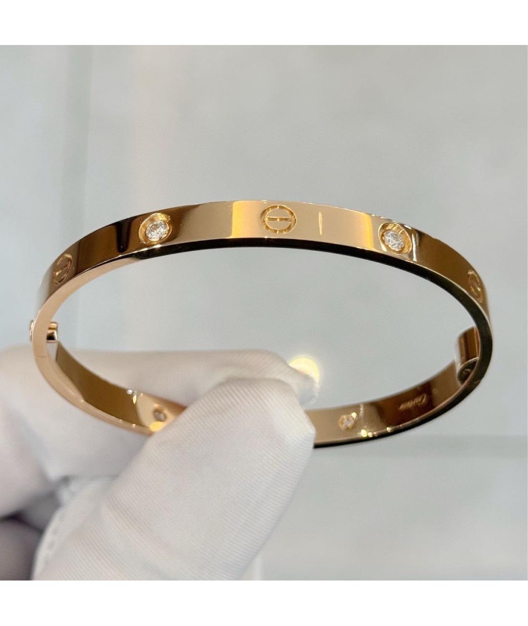 CARTIER Золотой браслет из розового золота, фото 2