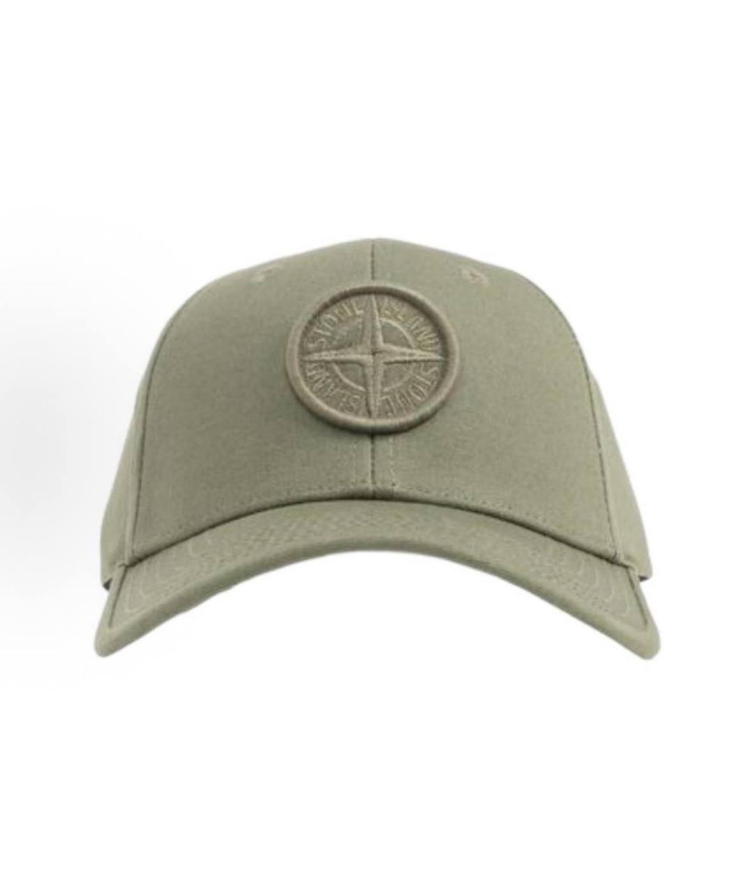 STONE ISLAND Зеленая кепка/бейсболка, фото 6