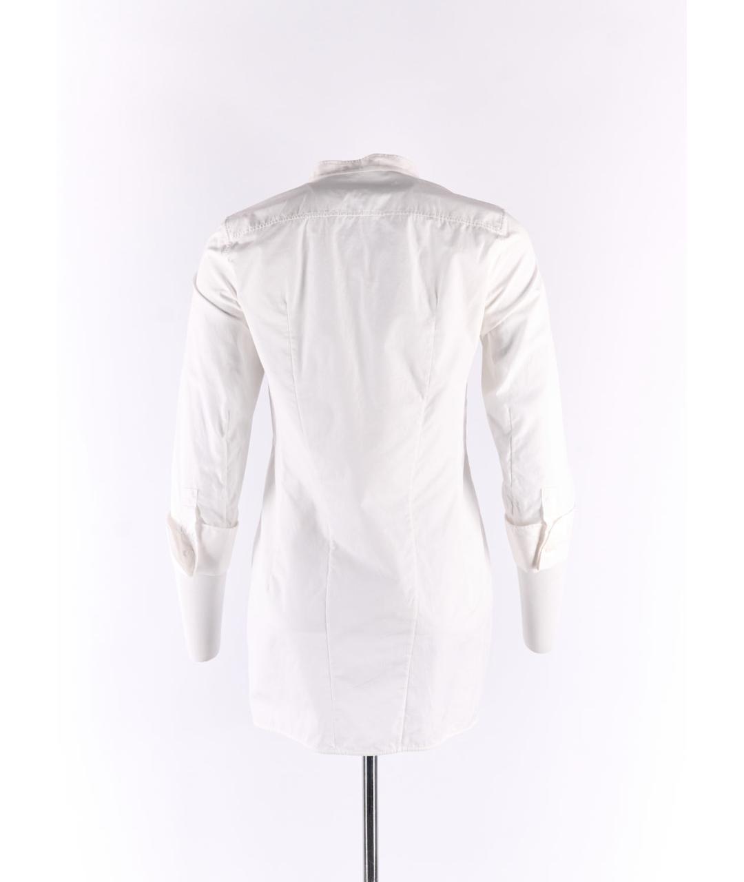 JIL SANDER Белая хлопковая рубашка, фото 2