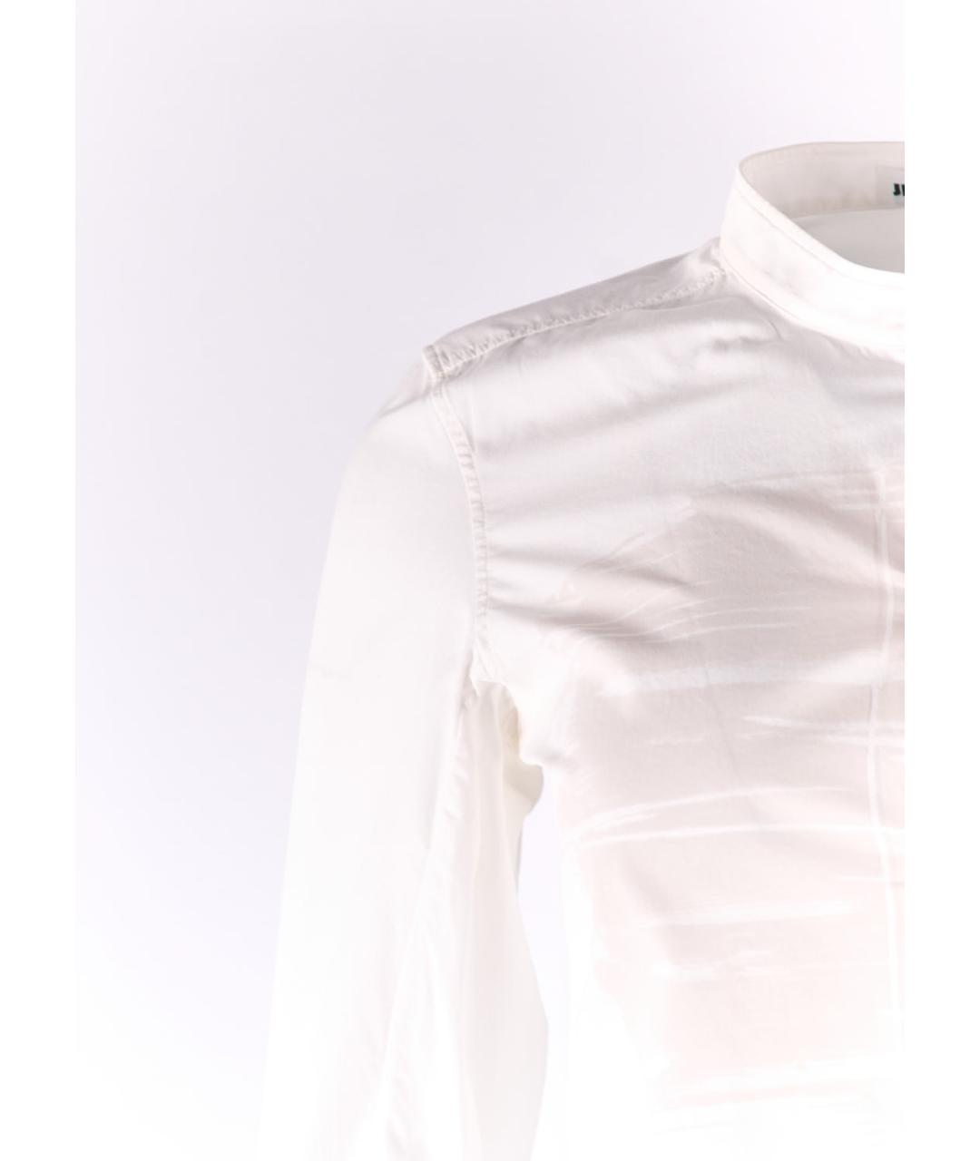 JIL SANDER Белая хлопковая рубашка, фото 5