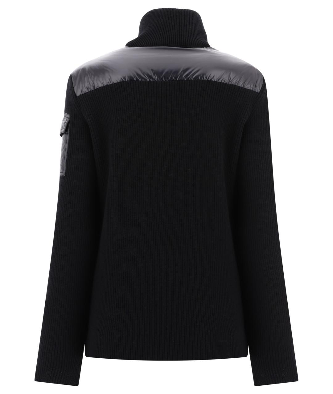 MONCLER Черный кардиган, фото 2