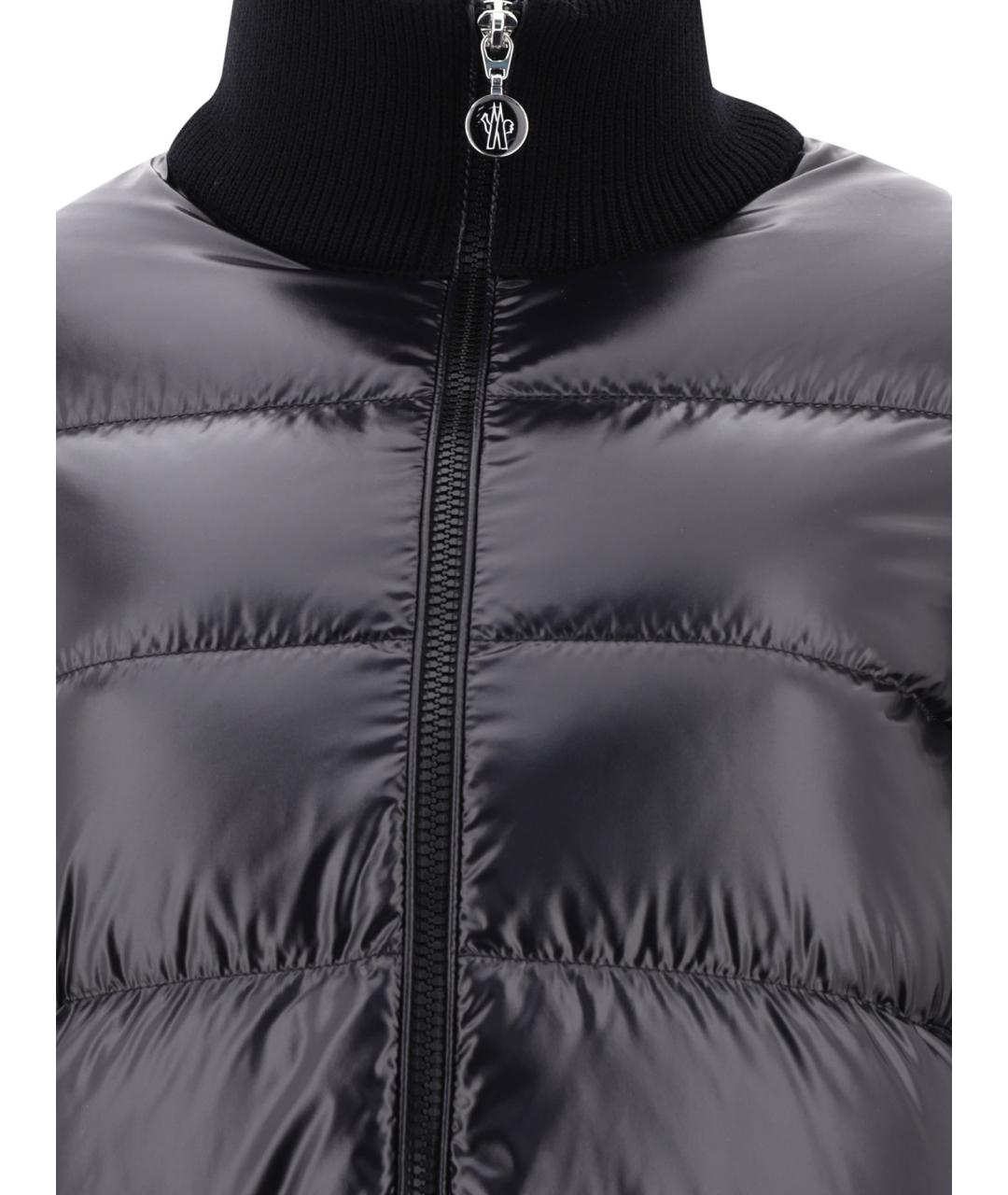 MONCLER Черный кардиган, фото 3