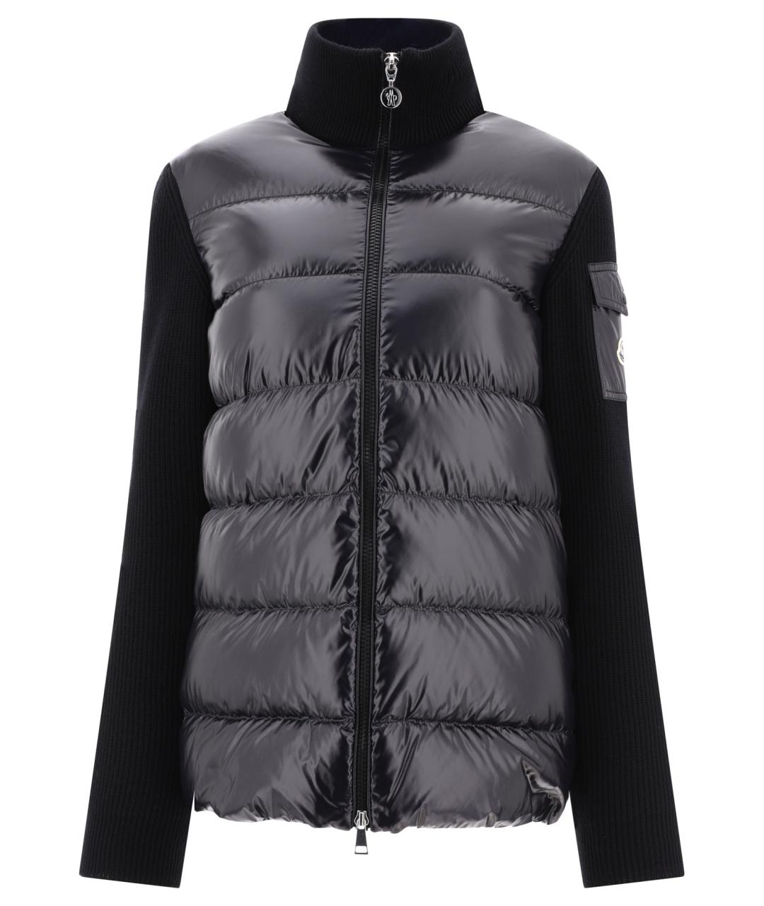 MONCLER Черный кардиган, фото 1