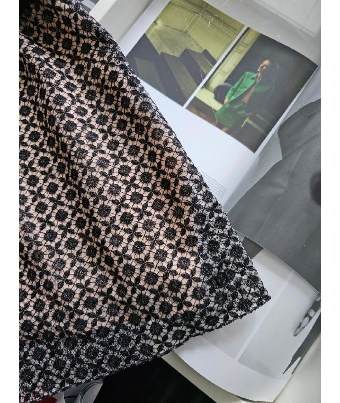 CHANEL Черная хлопковая майка, фото 4