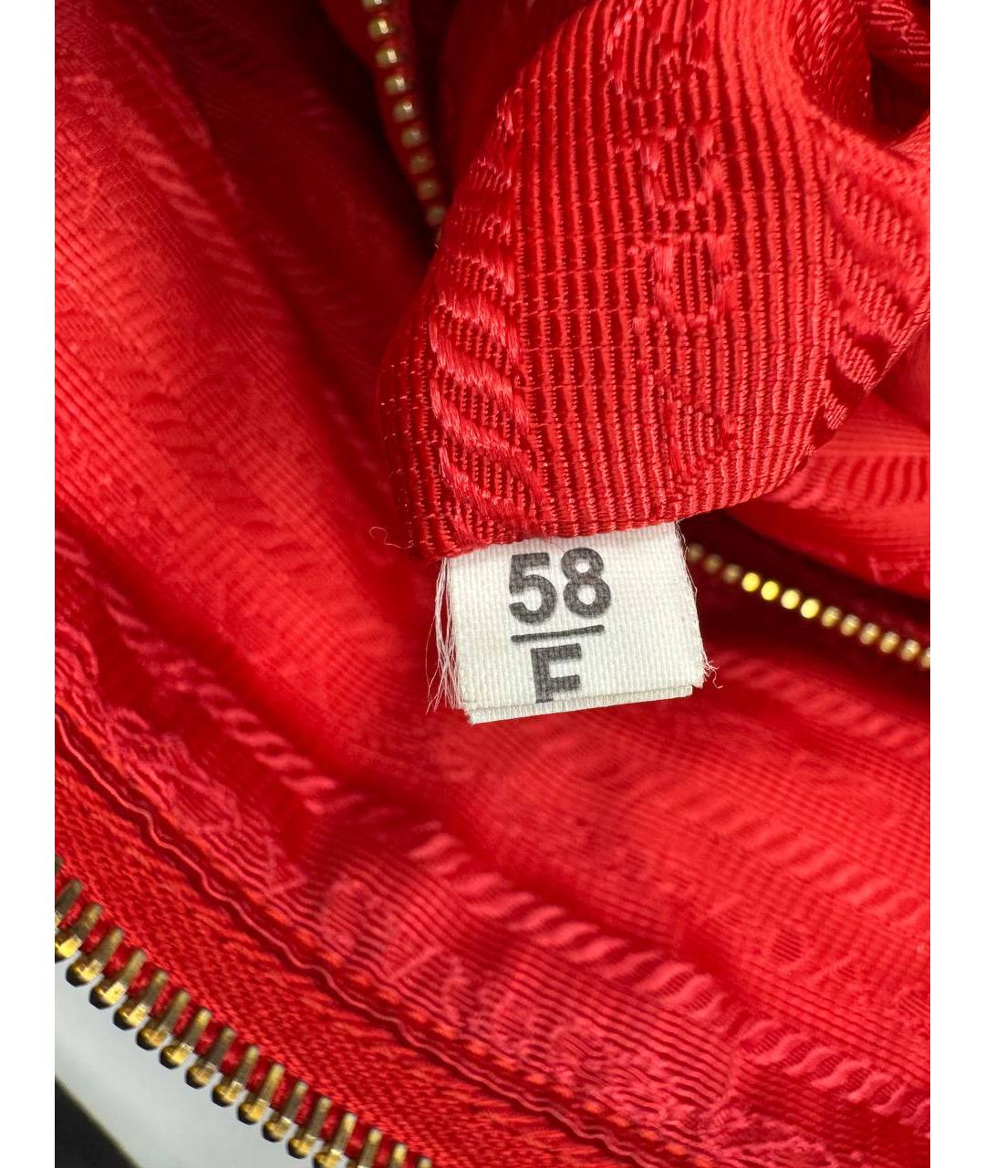 PRADA Красная сумка тоут, фото 9