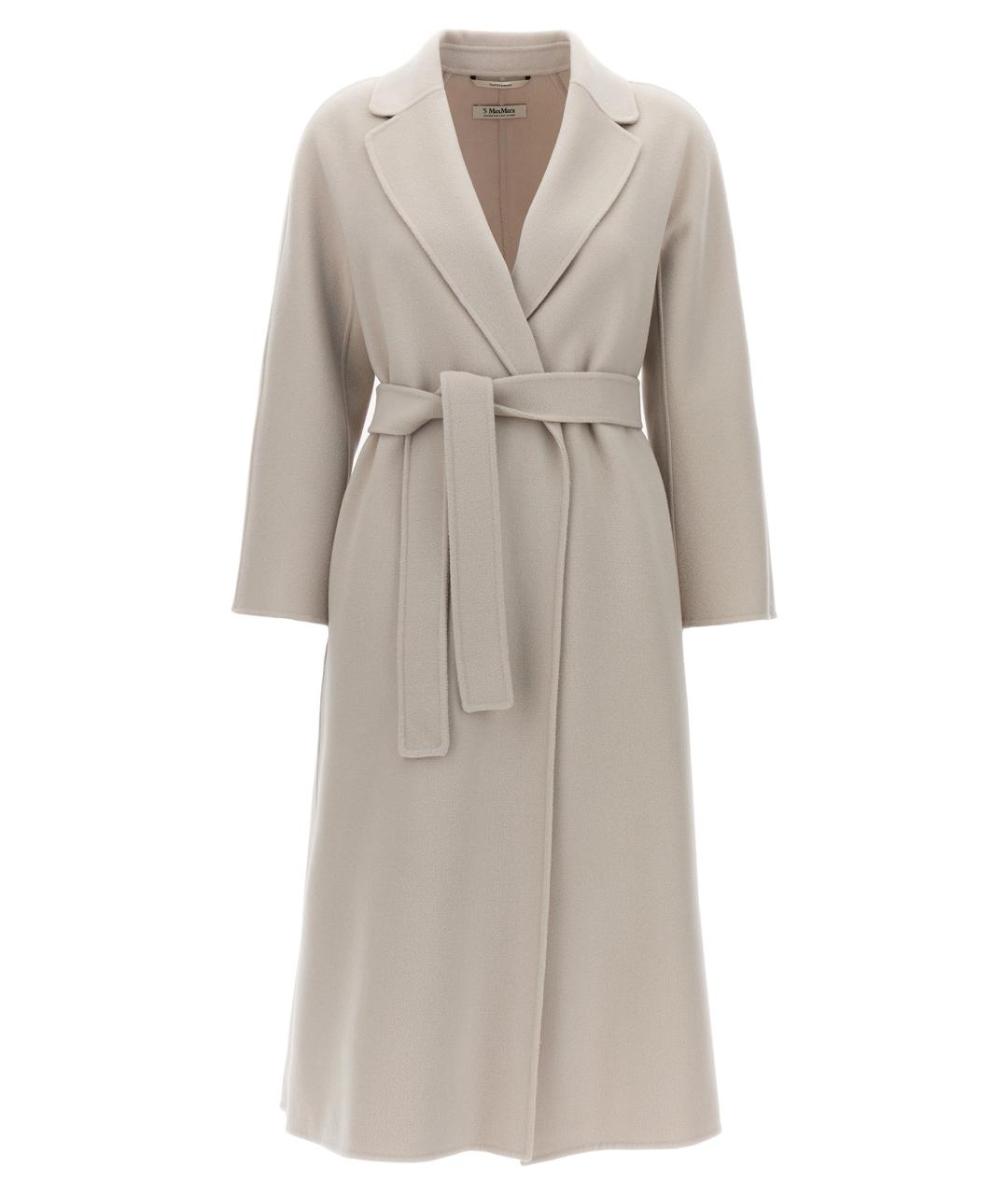 'S MAX MARA Бежевое шерстяное пальто, фото 1