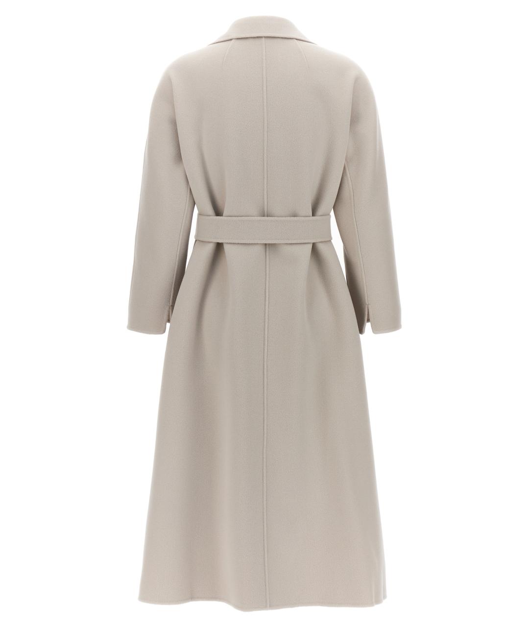 'S MAX MARA Бежевое шерстяное пальто, фото 2