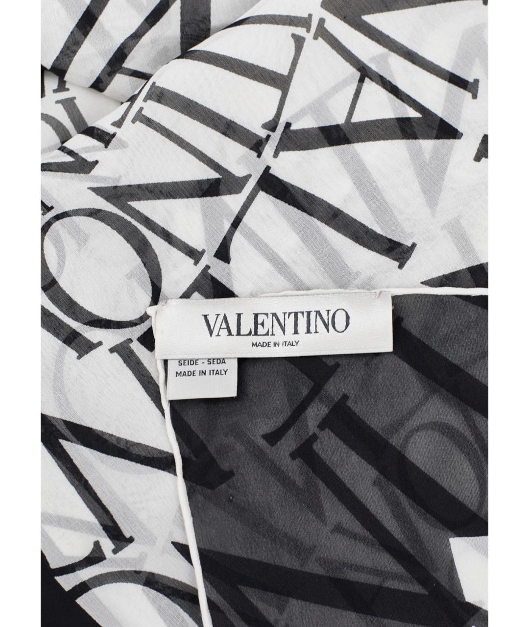 VALENTINO Мульти шелковый шарф, фото 3