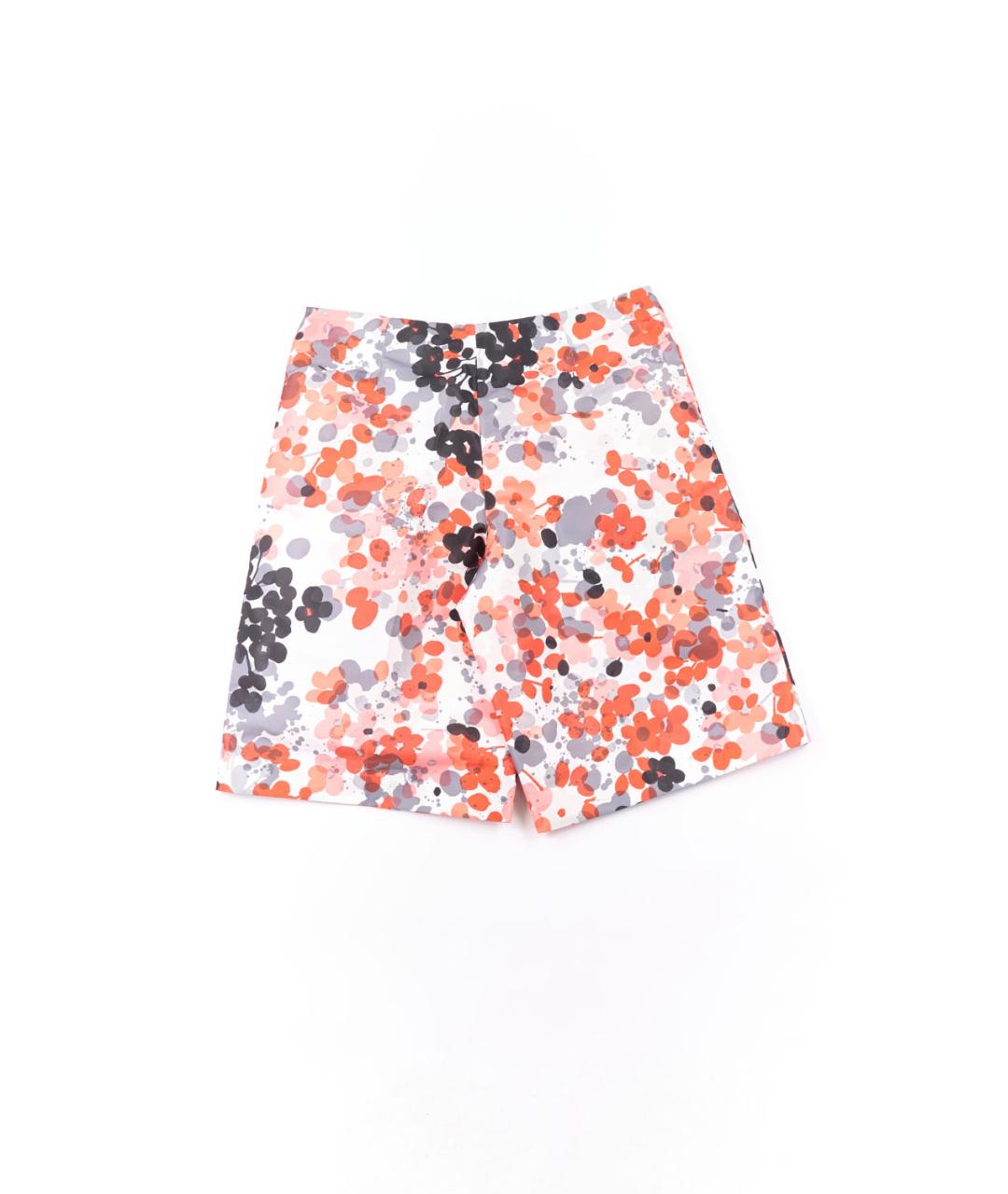 RED VALENTINO Мульти полиэстеровые шорты, фото 2